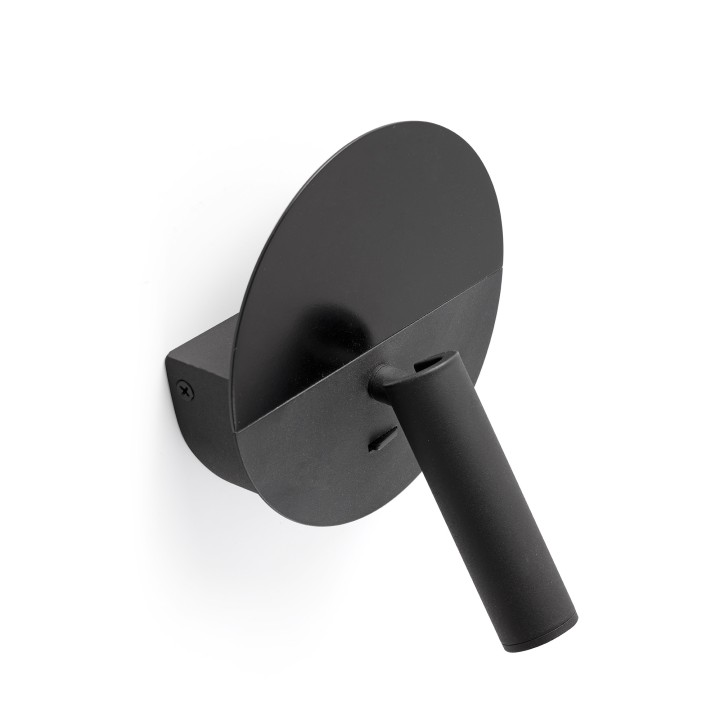 Faro DUAS USB C Aplique lector negro