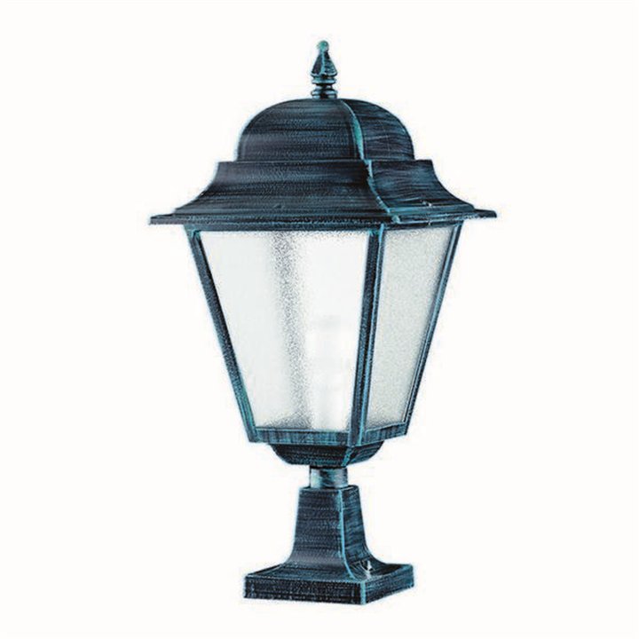Luminaria de Exterior Christer ELITE 4 IP43 E27 Transparente Negro