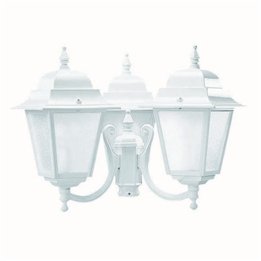 Cabezal para Farolas 3L. ELITE 4 IP43 E27 Mate Negro