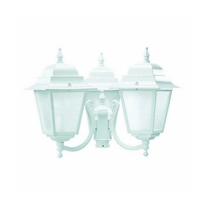 Cabezal para Farolas 3L. ELITE 4 IP43 E27 Transparente Blanco