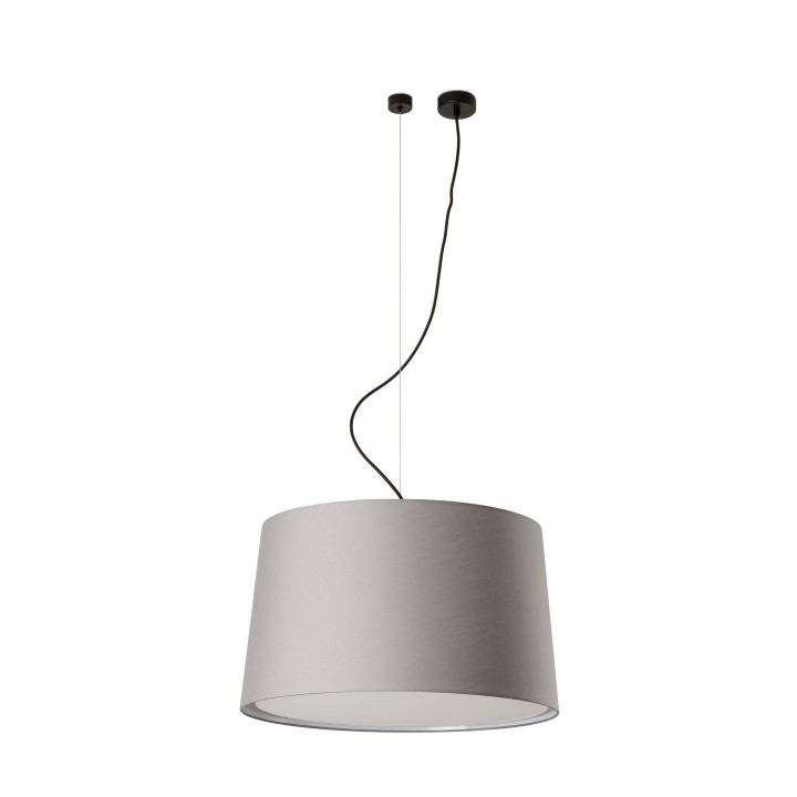 Faro WINDSOR Colgante desplazado negra/gris