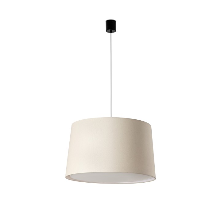 Faro WINDSOR Colgante negra/lino