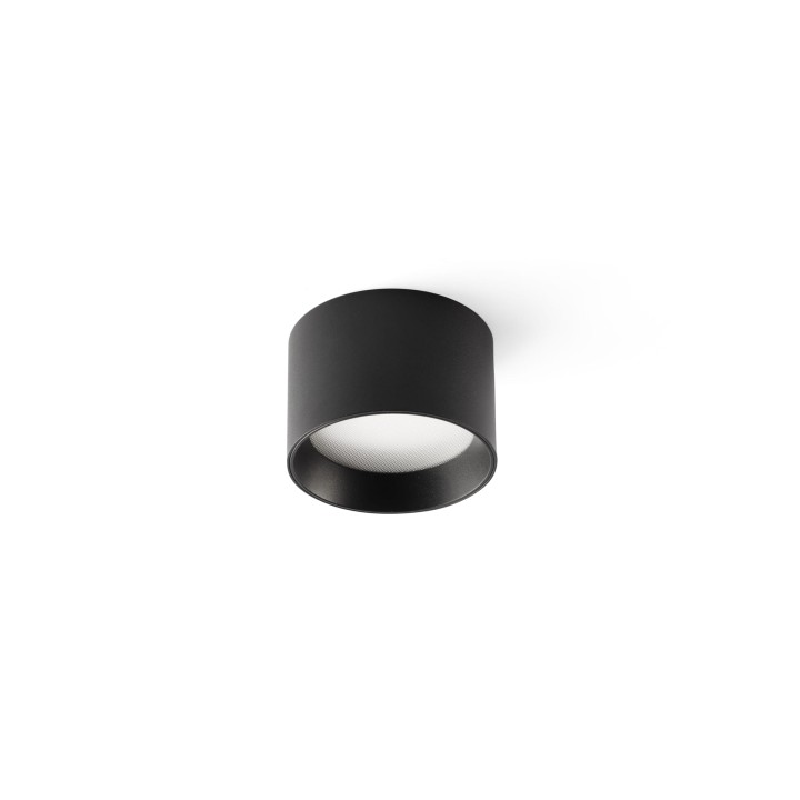 Faro MIZU Plafón negro 8W