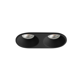 Faro GAS 2L Empotrable negro