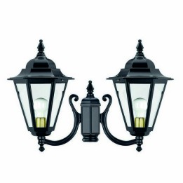 Cabezal para Farolas 2L. ELITE 6 IP43 E27 Transparente Blanco