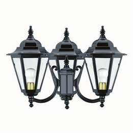 Cabezal para Farolas 3L. ELITE 6 IP43 E27 Transparente Blanco