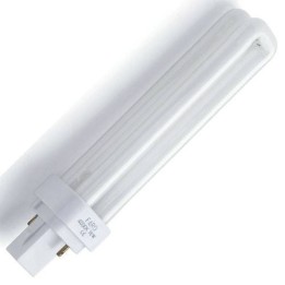 Bombilla de Bajo Consumo PL G24d 18W 4000K  15000h