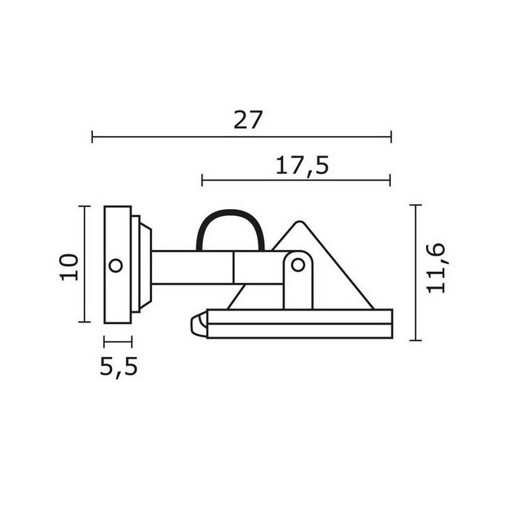 Proyector de Exterior EXTRA IP65 150W G12 Negro