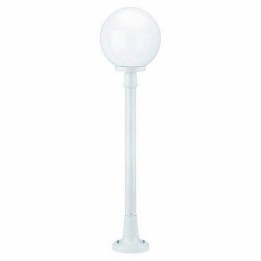 Farolas 1L. GLOBI IP43 E27 Opal Negro