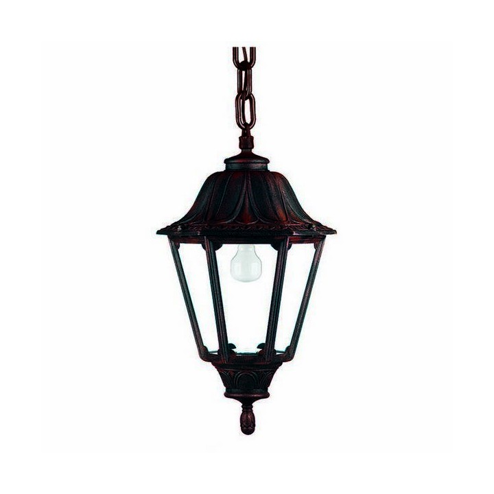 Lámpara Colgante para Exterior INDURA BIG 6 IP55 E27 Negro