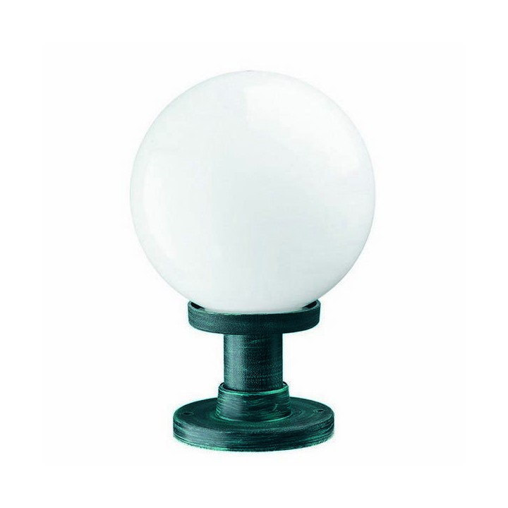 Lámpara Sobremuro para Exterior INDURA GLOBO IP55 E27 Negro