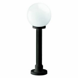 Baliza para Exterior INDURA GLOBO IP55 E27 Negro