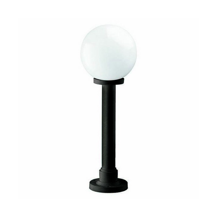 Baliza para Exterior INDURA GLOBO IP55 E27 Negro