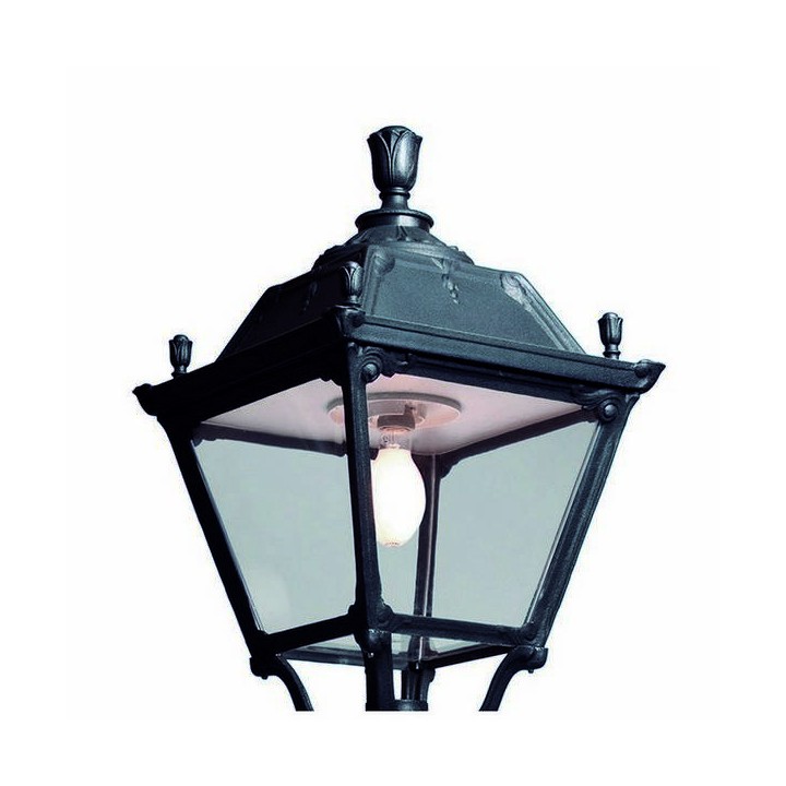 Cabezal para Farolas INDURA MEDIUM 4 IP55 GX53 Negro