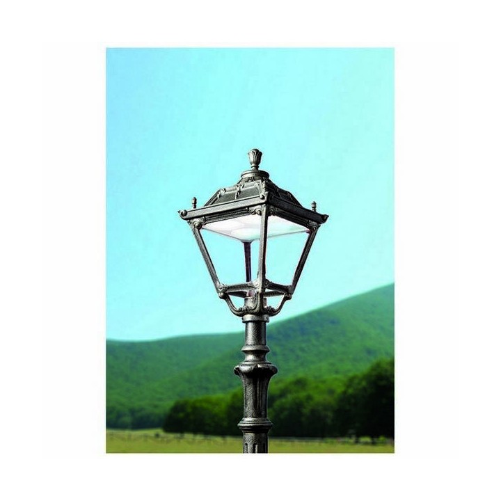 Cabezal para Farolas INDURA MEDIUM 4 IP55 GX53 Negro