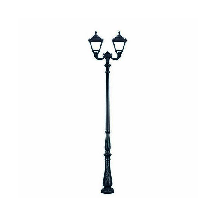 Cabezal para Farolas 2L. INDURA MEDIUM 4 IP55 GX53 Negro