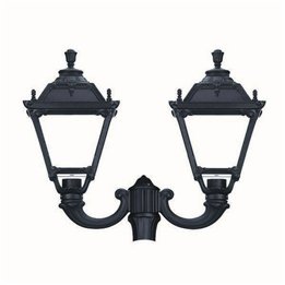 Cabezal para Farolas 2L. INDURA MEDIUM 4 IP65 GX53 Negro