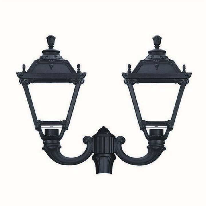 Cabezal para Farolas 2L. INDURA MEDIUM 4 IP65 GX53 Negro