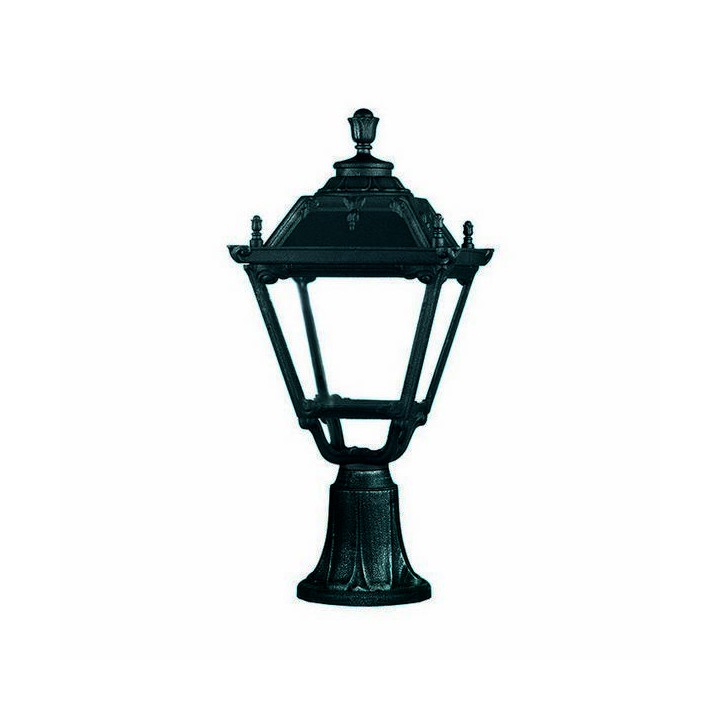 Baliza para Exterior INDURA MEDIUM 4 IP55 GX53 Negro