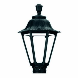 Cabezal para Farolas INDURA MEDIUM 6 IP55 E27 Negro