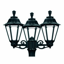 Cabezal para Farolas 3L. INDURA MEDIUM 6 IP55 E27 Negro