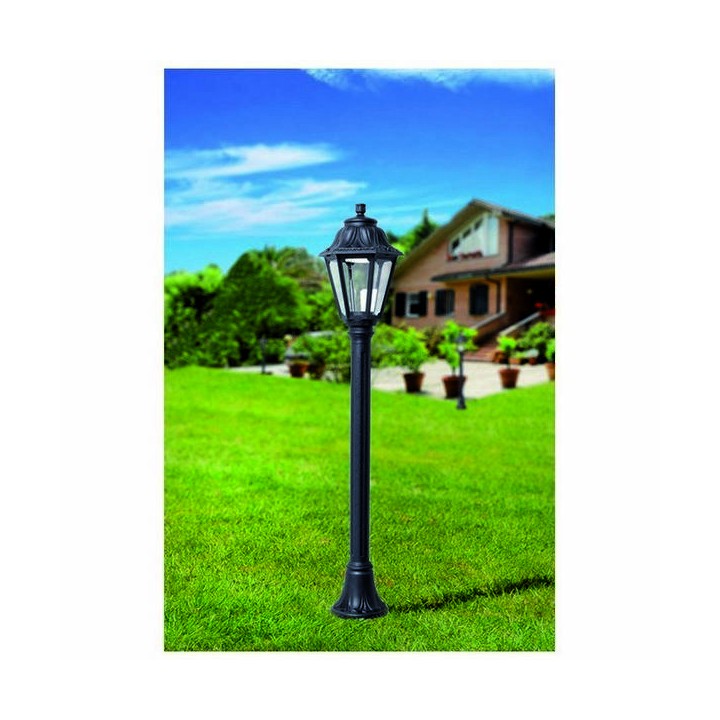 Farolas 1L. INDURA MEDIUM 6 IP55 E27 Negro