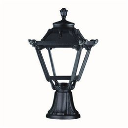 Baliza para Exterior INDURA MINI 4 IP55 E27 Negro