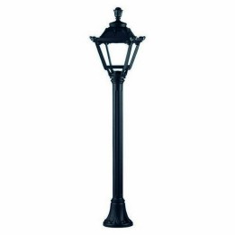 Farolas 1L. INDURA MINI IP55 E27 Negro