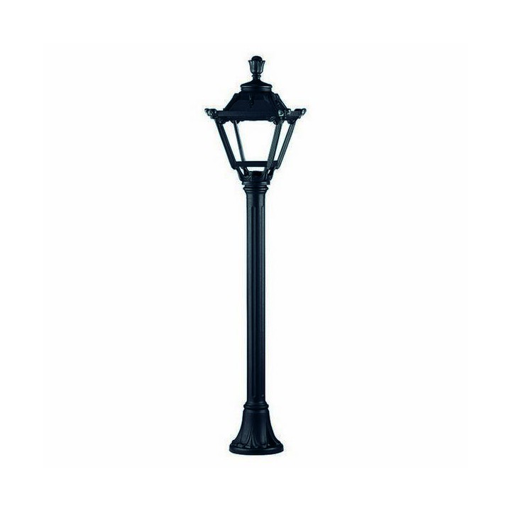 Farolas 1L. INDURA MINI IP55 E27 Negro