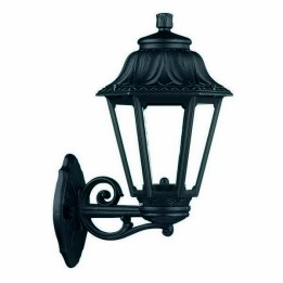 Aplique de Exterior INDURA MINI 6 IP55 E27 Negro