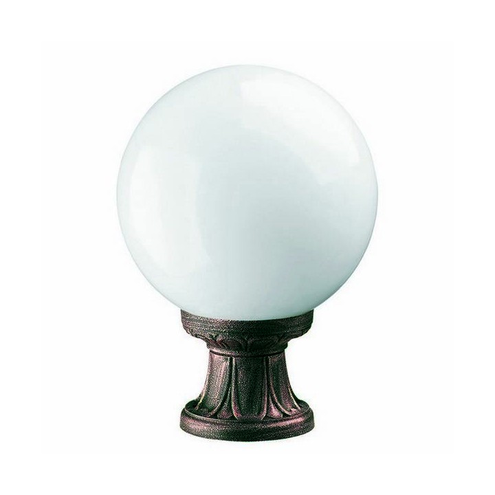Lámpara Sobremuro para Exterior INDURA GLOBO IP55 E27 Negro