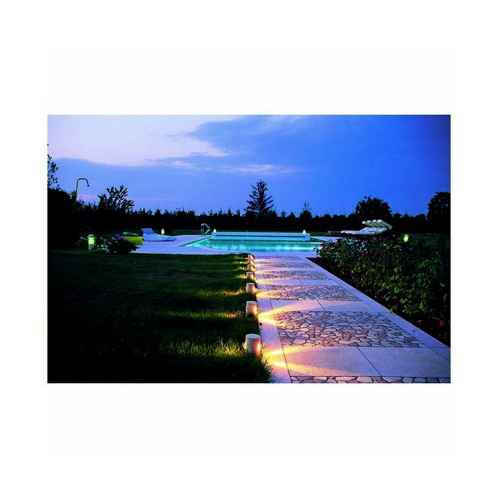 Baliza para Exterior ANTIBES IP55 60W E27 Piedra Leccese