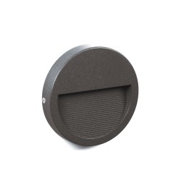 Aplique de Exterior asimétrico SLIM IP65 LED 4W 575lm 4000K Antracita CRISTHER 580C-L0204B-04