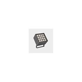Aplique de Exterior asimétrico SLIM IP65 LED 9W 1100lm 3000K Gris CRISTHER 580D-L0210B-03