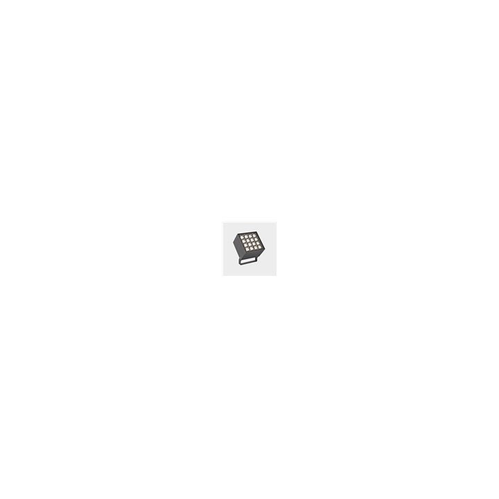 Aplique de Exterior asimétrico SLIM IP65 LED 9W 1100lm 3000K Gris CRISTHER 580D-L0210B-03
