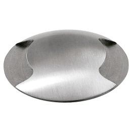 Lámpara empotrable para exterior NODY 24Vdc IP67 LED 2W 340lm 2em. 4000K Inox. CRISTHER 665F-L0202F-43