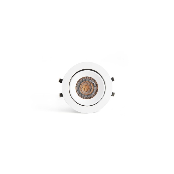 Faro KIVI Lámpara Empotrable orientable blanco 5W 2700K 36° IP44 - Faro 43901