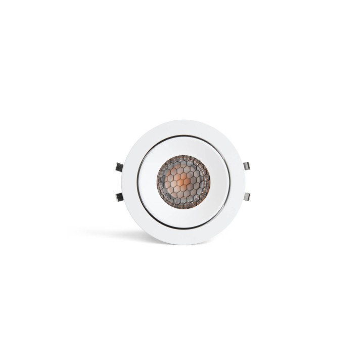 Faro KIVI Lámpara Empotrable orientable blanco 5W 3000K 36° IP44 - Faro 43905