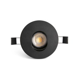 Faro NIVA Pinhole orientable negro - Faro 43428