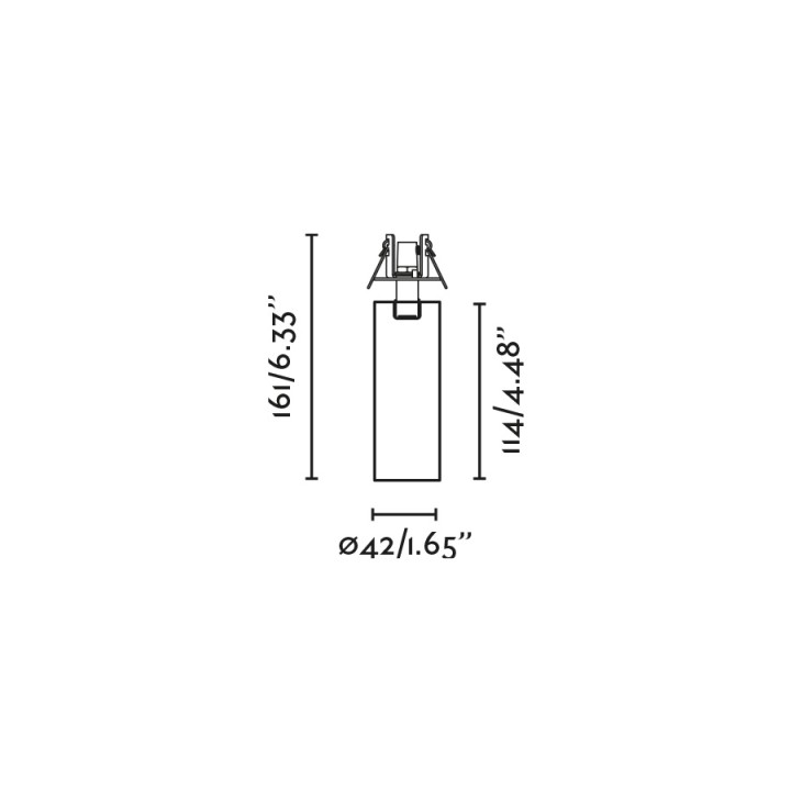 Faro STAN SLIM Proyector Lámpara Empotrable blanco - Faro 43810