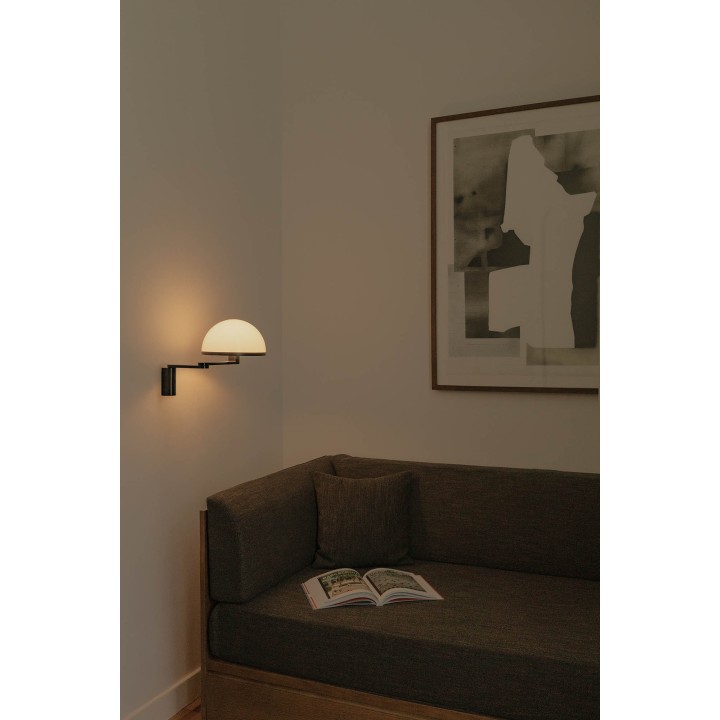 Faro DOME Aplique negro con brazo orientable - Faro 29912