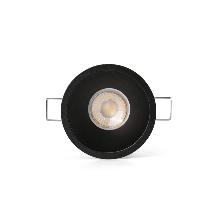 Faro FLAC Lámpara Empotrable negro IP20 MR11 GU10 - Faro 44101