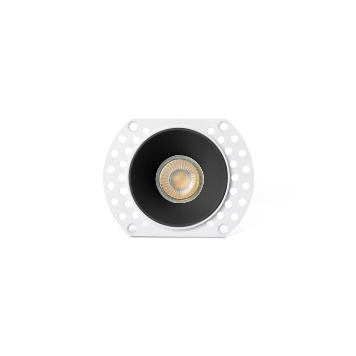 Faro FLAC Lámpara Empotrable Trimless negro IP20 MR11 GU10 - Faro 44105