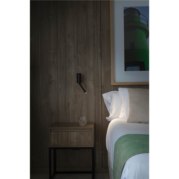 Faro DANTE Lector negro LED 3W 2700K - Faro 62731