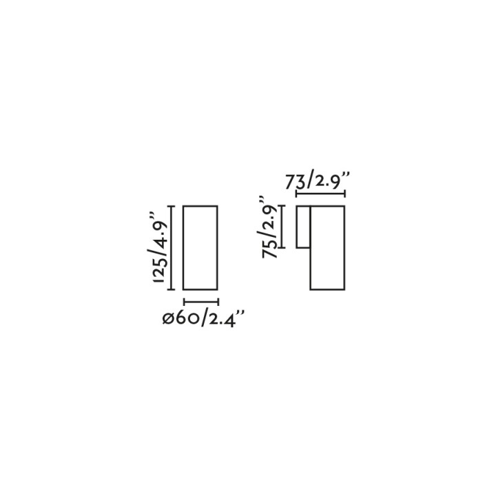 Faro STAN 1L Aplique aluminio 1xGU10 - Faro 43778