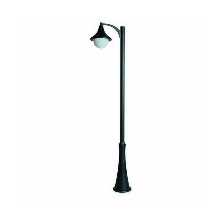 Columna para Farolas 1L. POLAR IP43 E27 100W Antracita