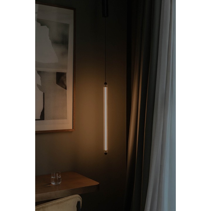 Faro LUMINA 600 1L Colgante negro 12W 2200K DALI - Faro 64602-111D