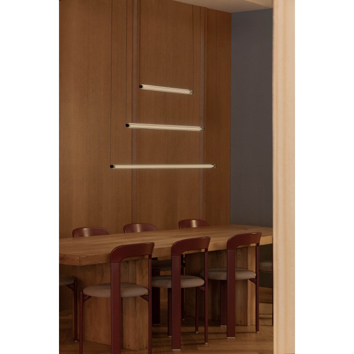 Faro LUMINA 600 1L Colgante horizontal negro 12W 2200K - Faro 64612-111