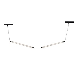 Faro NESO SLIM LUMINA 600 2L Colgante negro 24W 2700K - Faro 64622241