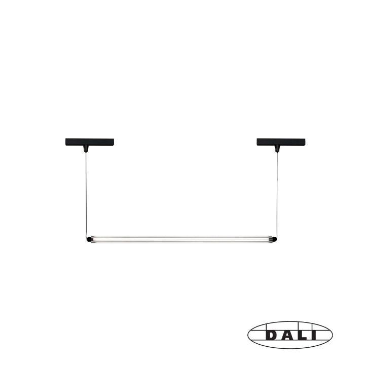 Faro NESO SLIM LUMINA 900 1L Colgante horizontal negro 12W 2700K DALI - Faro 64672241D
